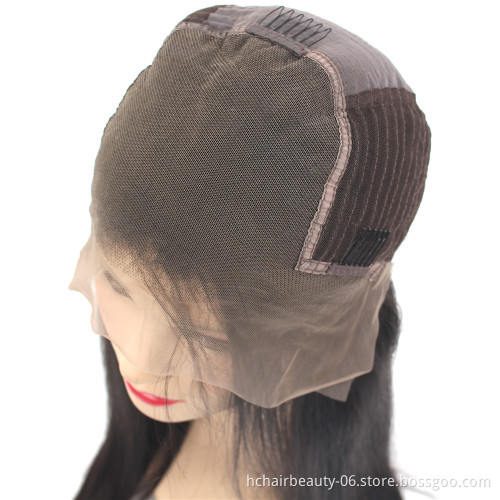 Factory Price  wholesale wigs 100% human remy hair bulk wavy human hair wigs frontal for  black woman